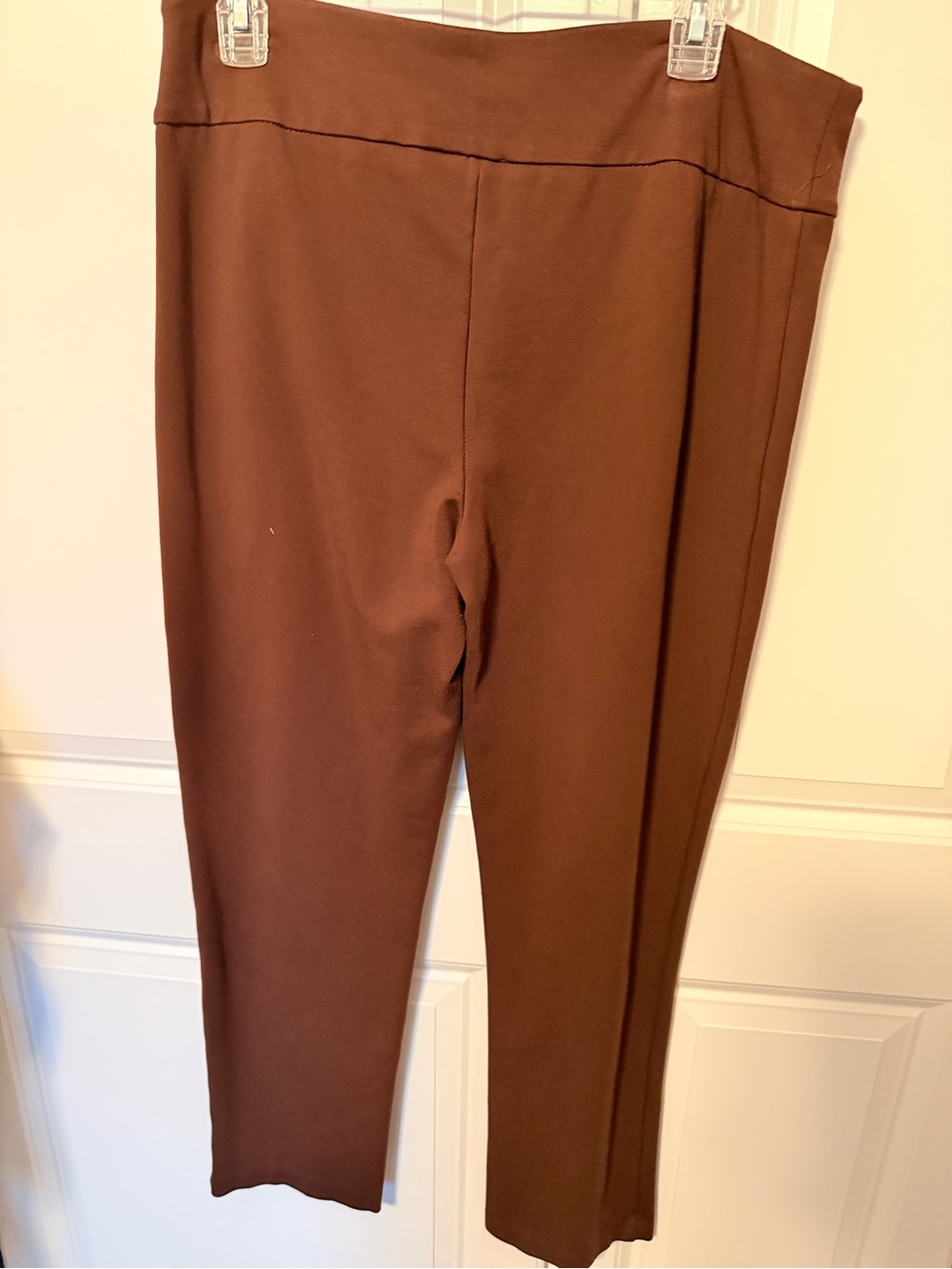 Brown Stretch Pull-On Leggings